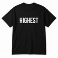 Highest T-Shirt in black