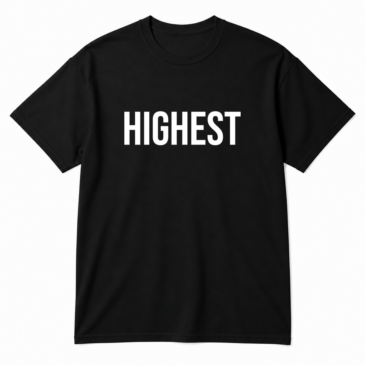 Highest T-Shirt in black