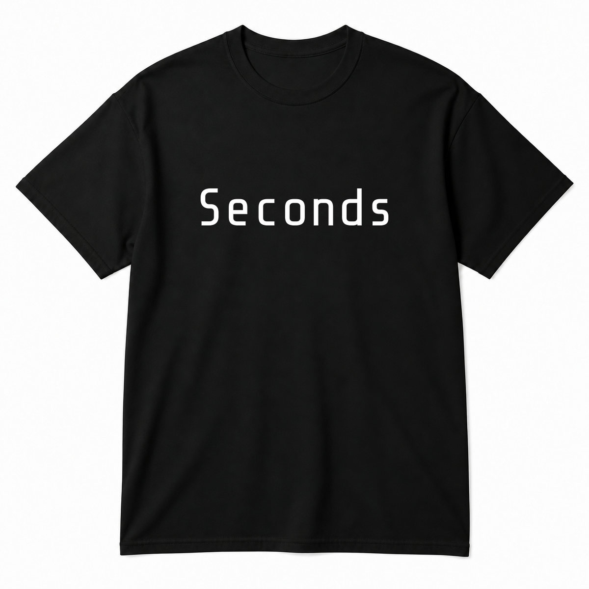 Seconds T-Shirt in black