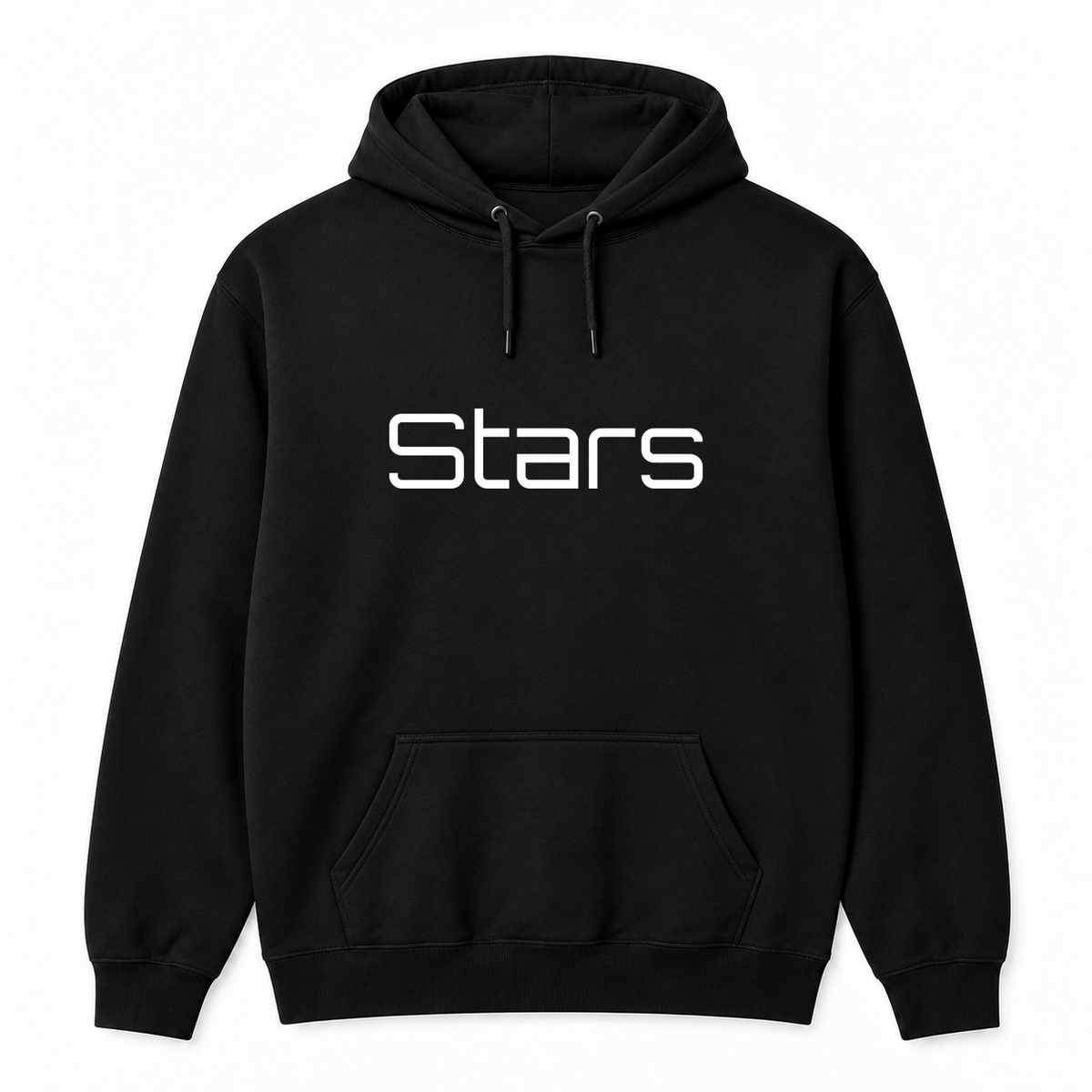 Stars Hoodie in black