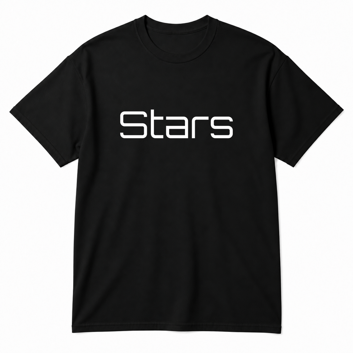 Stars T-Shirt in black