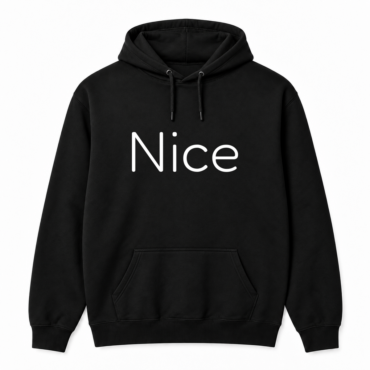 Nice Hoodie in black