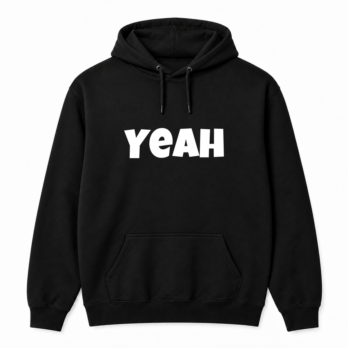 Yeah Hoodie in black