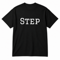 Step T-Shirt in black