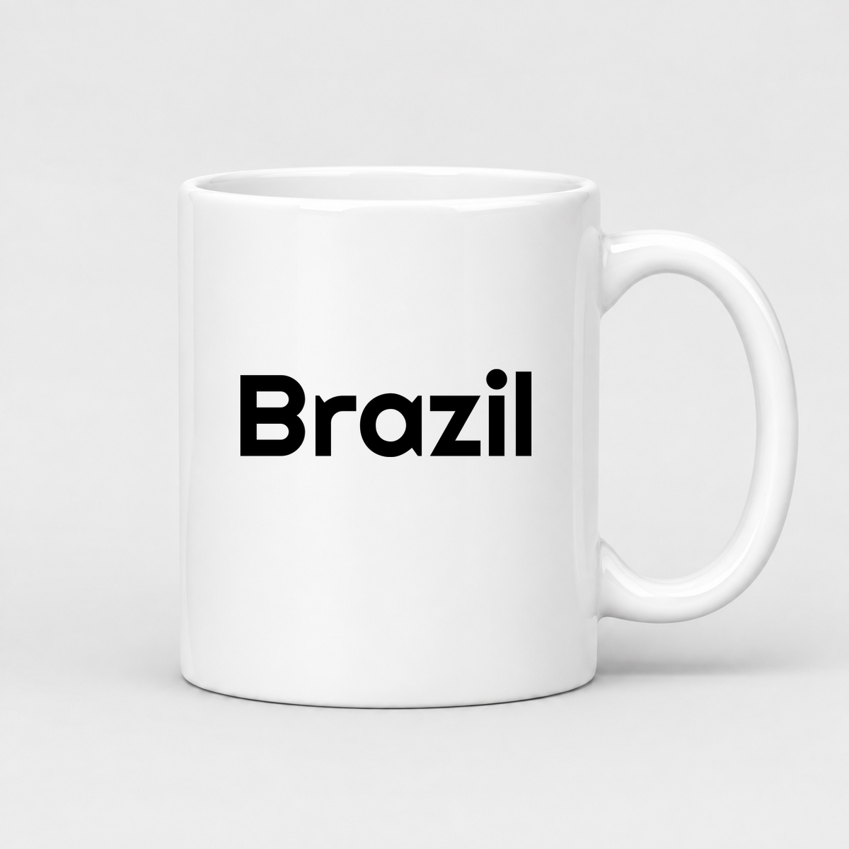 Brazil Mug in white
