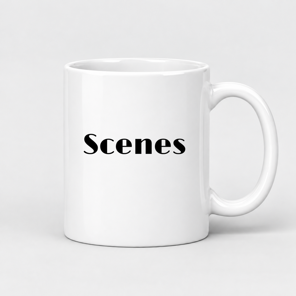 Scenes Mug in white