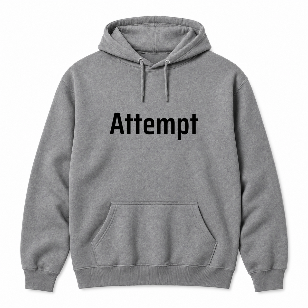 Attempt Hoodie in gray