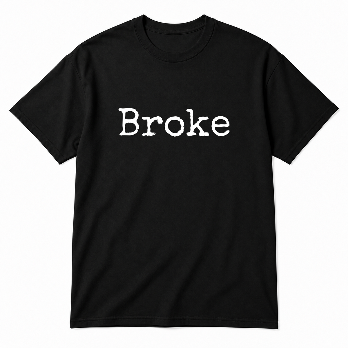 Broke T-Shirt in black