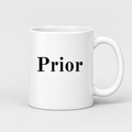 Prior Mug in white
