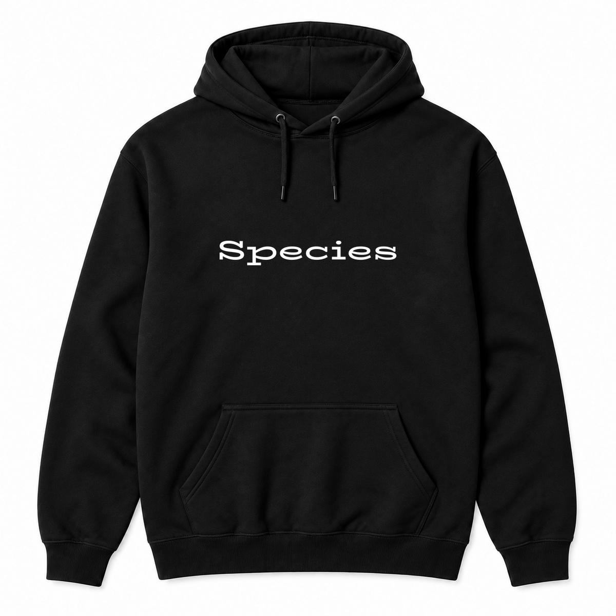 Species Hoodie in black