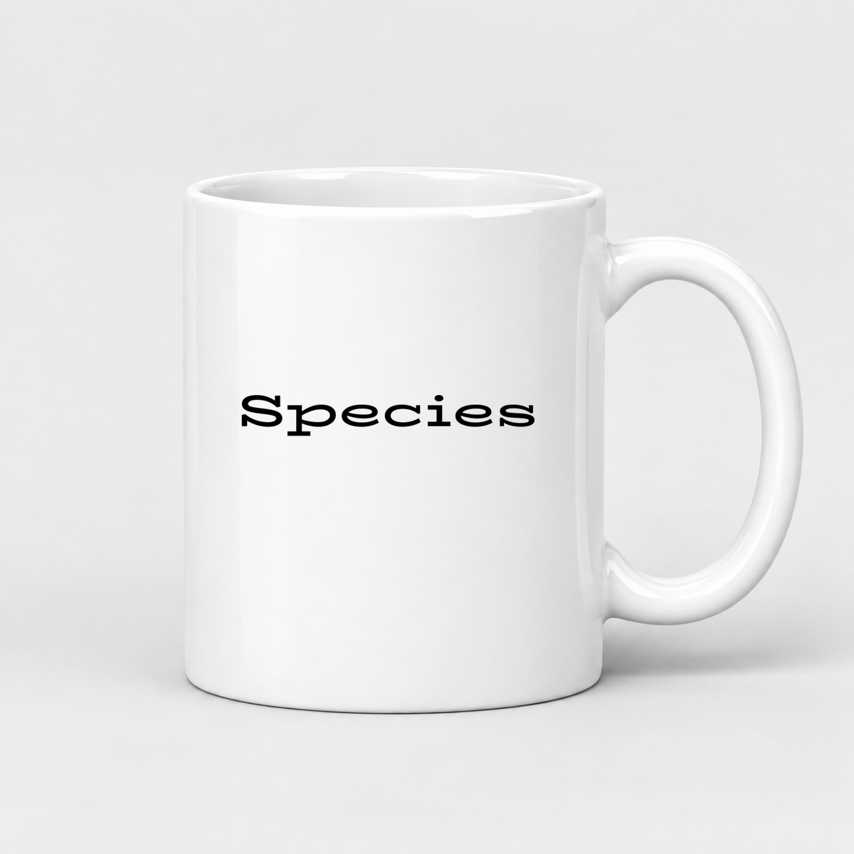 Species Mug in white