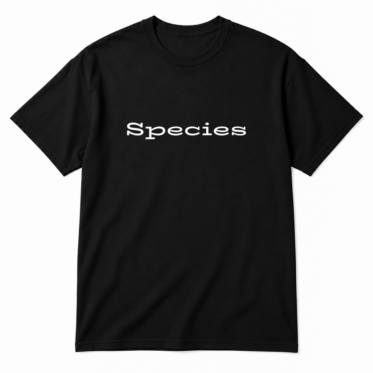 Species T-Shirt in black