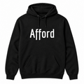 Afford Hoodie in black