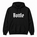 Bottle Hoodie in black