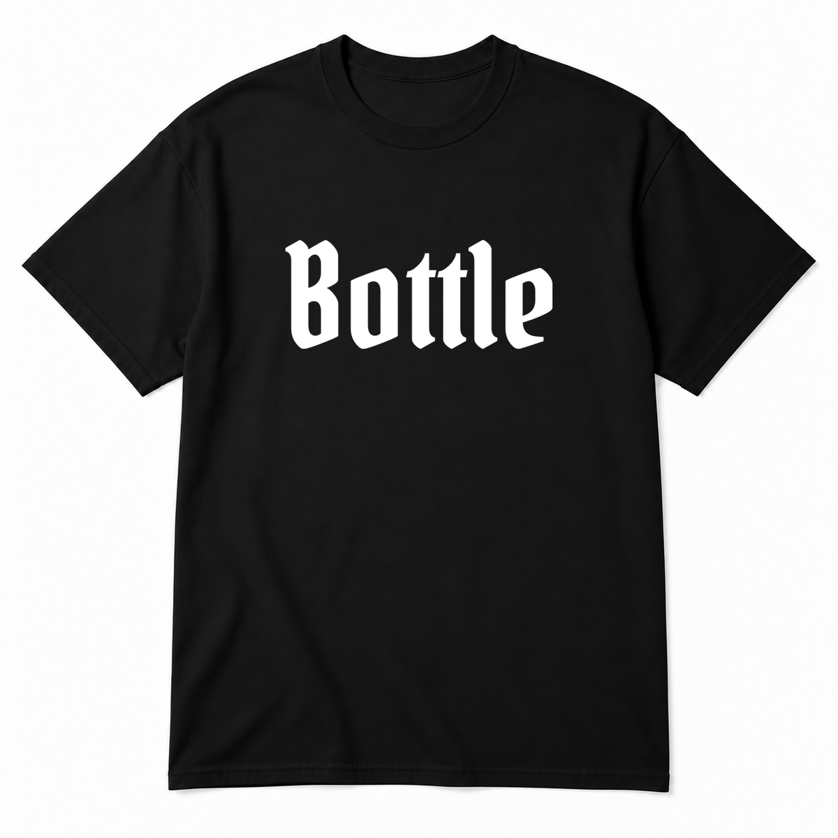 Bottle T-Shirt in black