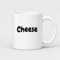 Cheese Mug in white