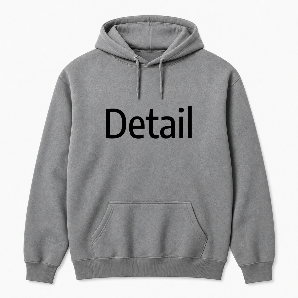 Detail Hoodie in gray