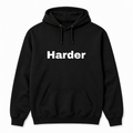 Harder Hoodie in black