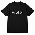 Prefer T-Shirt in black