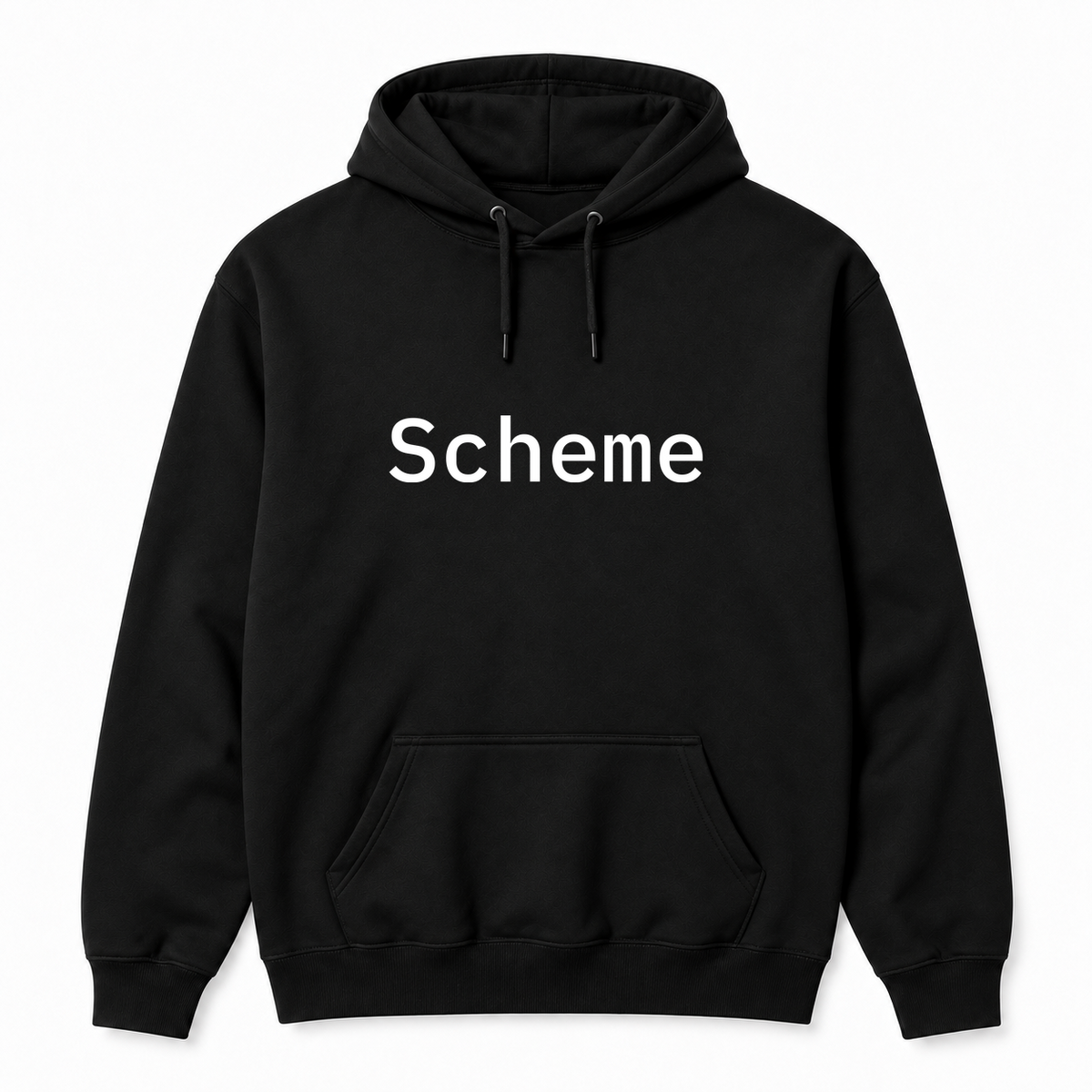 Scheme Hoodie in black