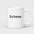 Scheme Mug in white