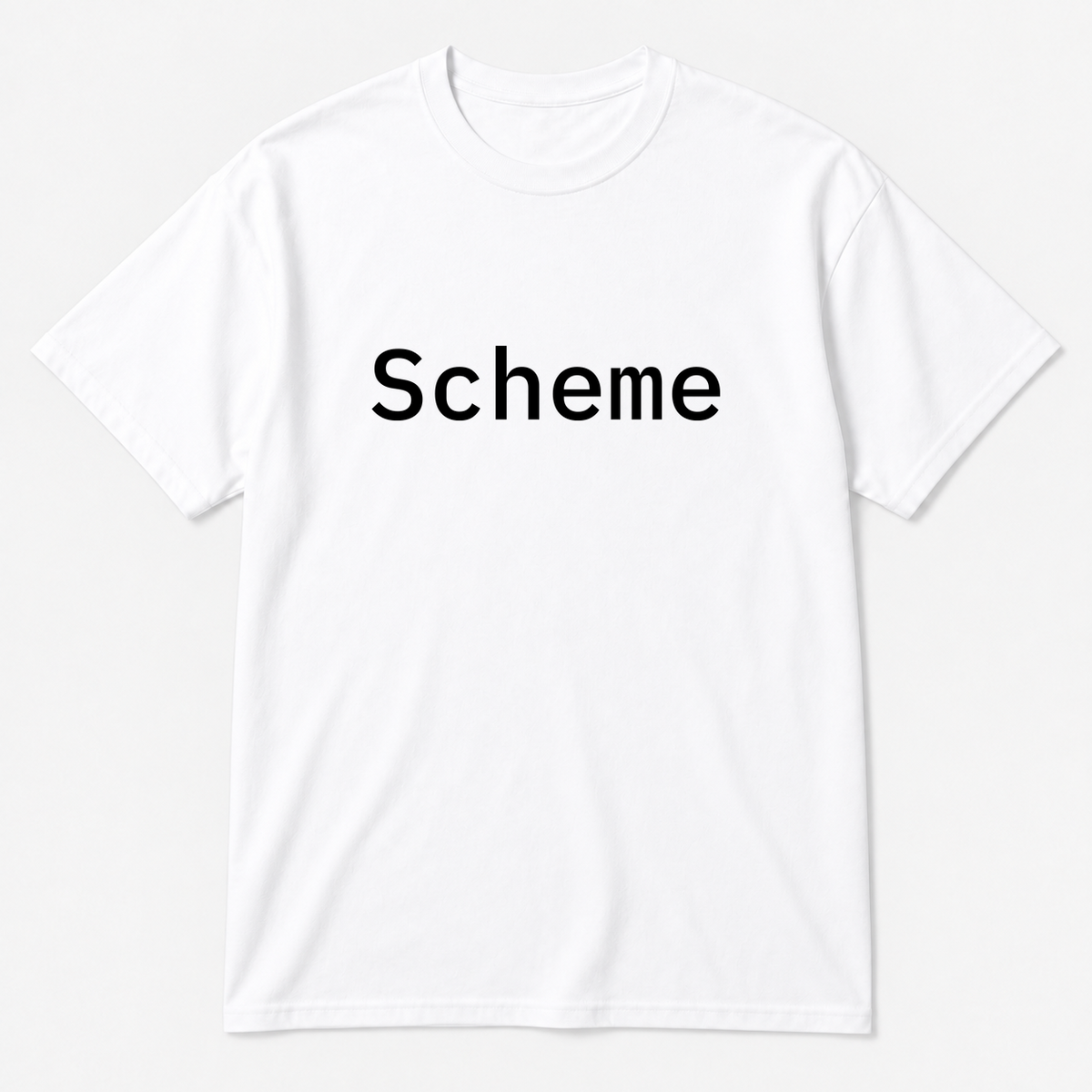 Scheme T-Shirt in white