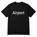 Airport T-Shirt in black