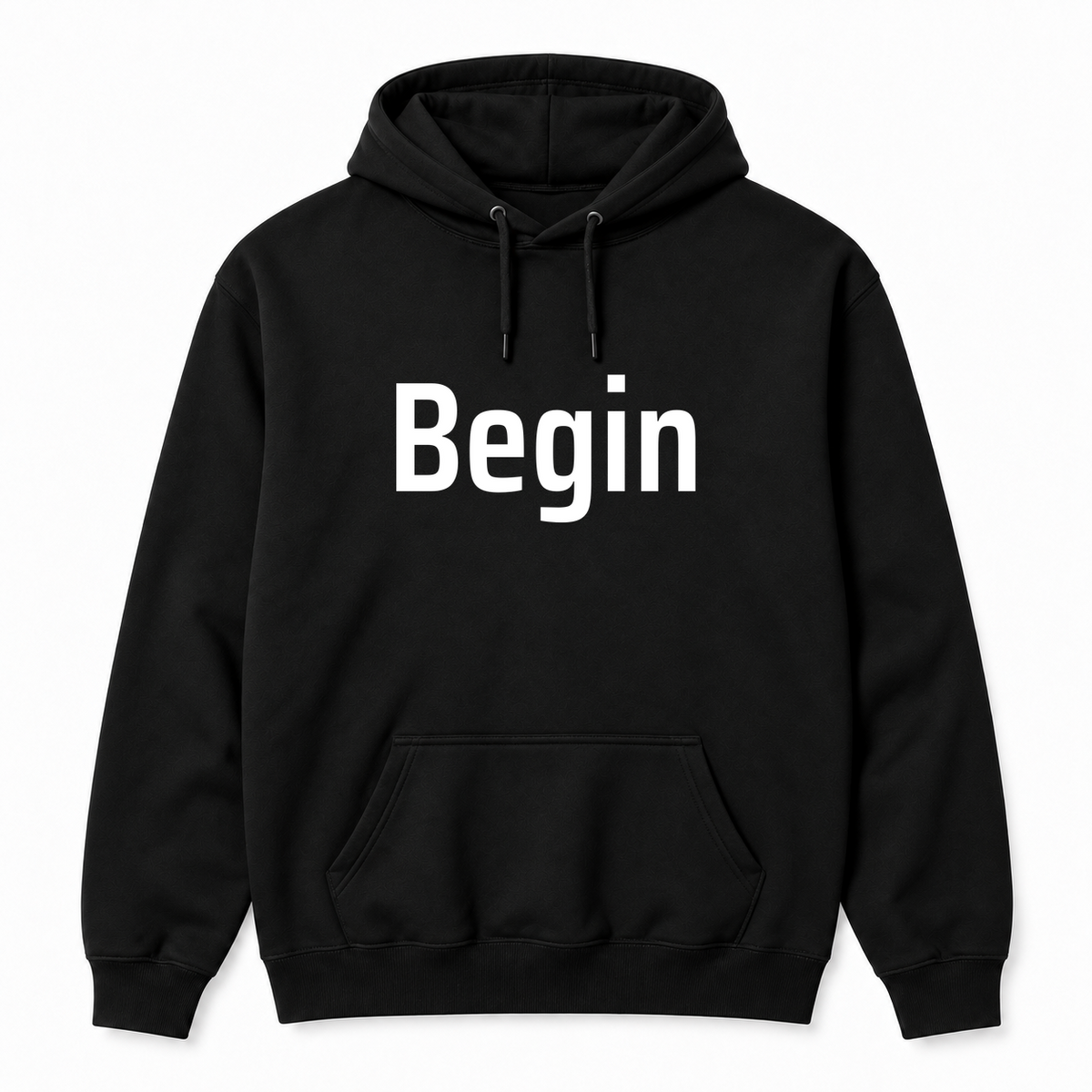 Begin Hoodie in black