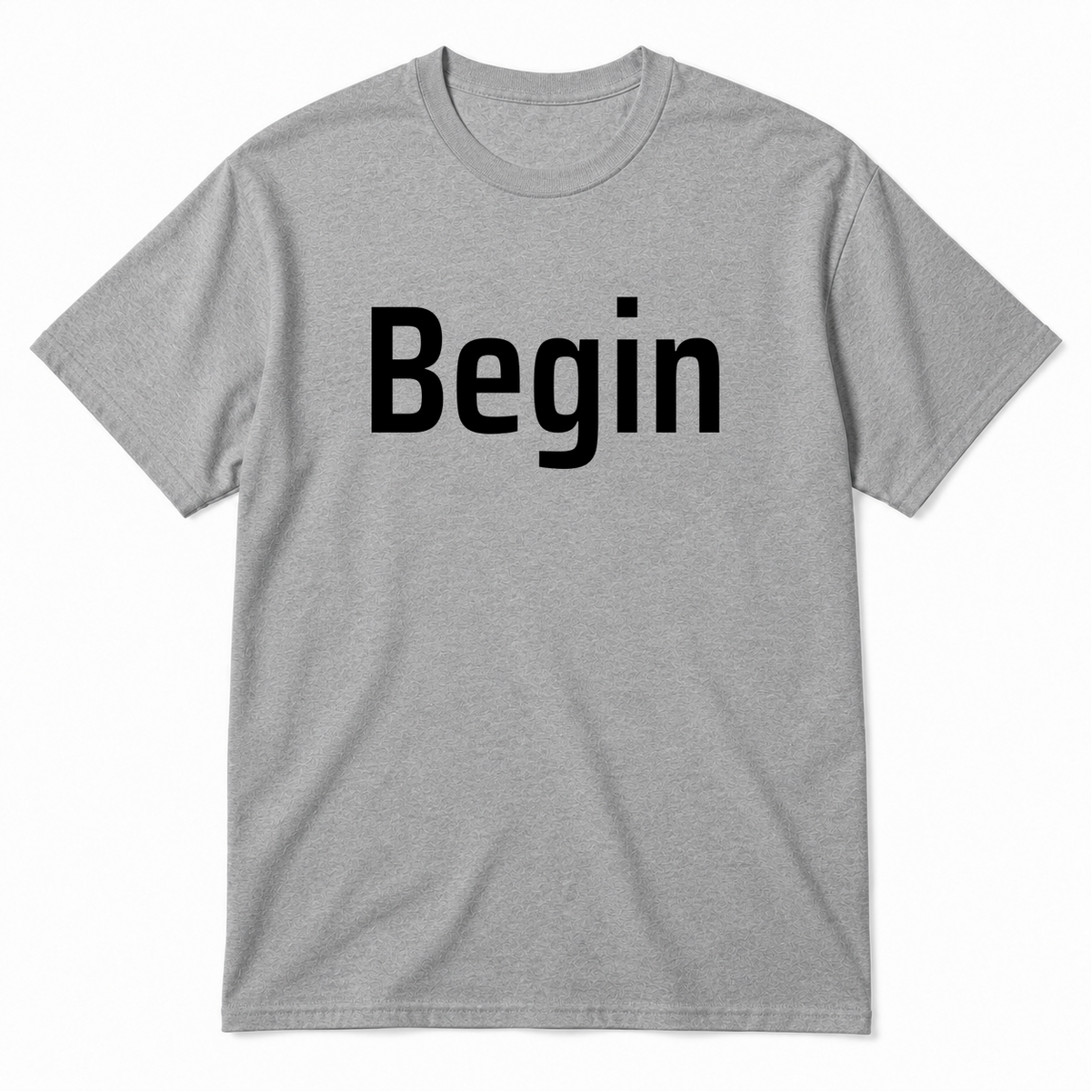 Begin T-Shirt in gray