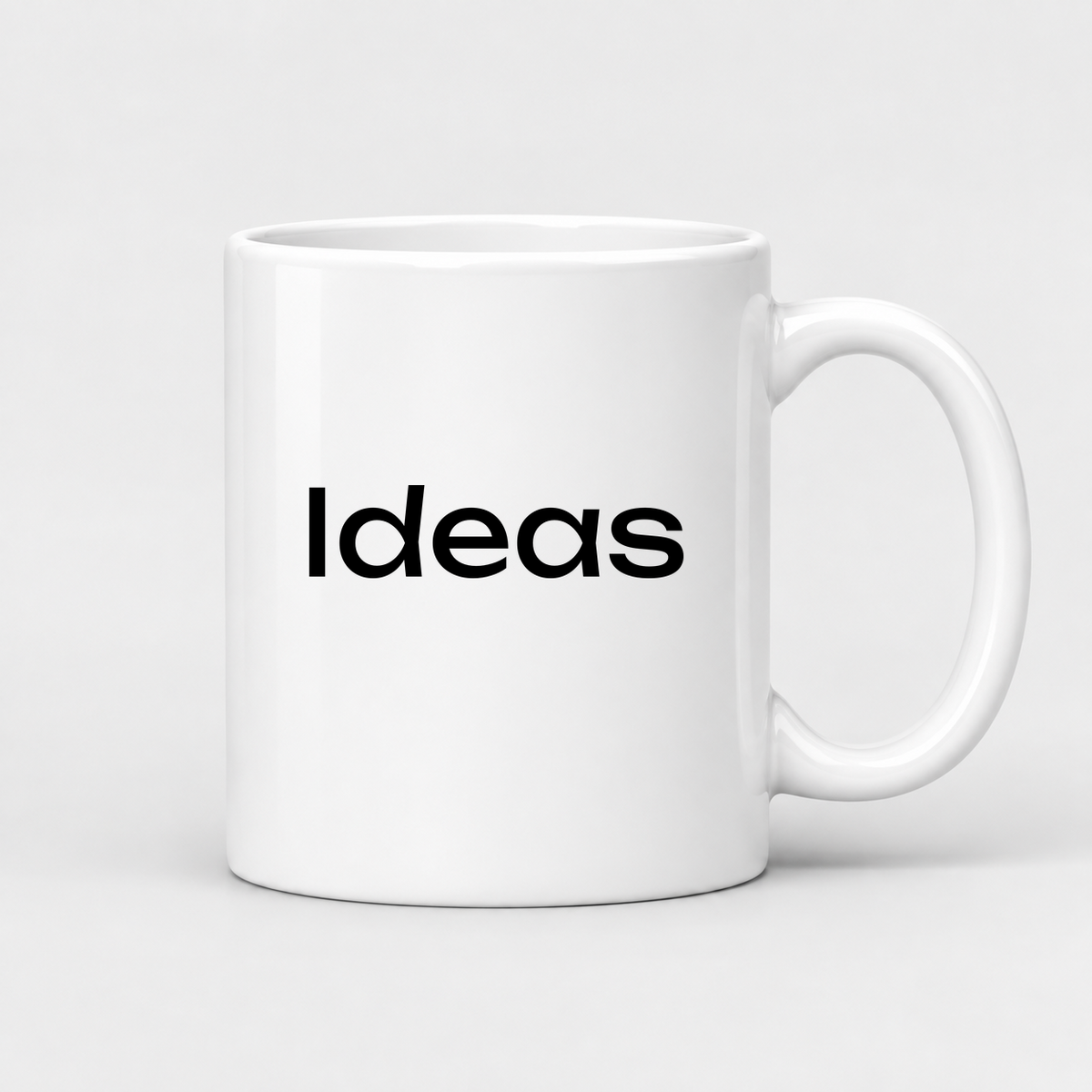 Ideas Mug in white