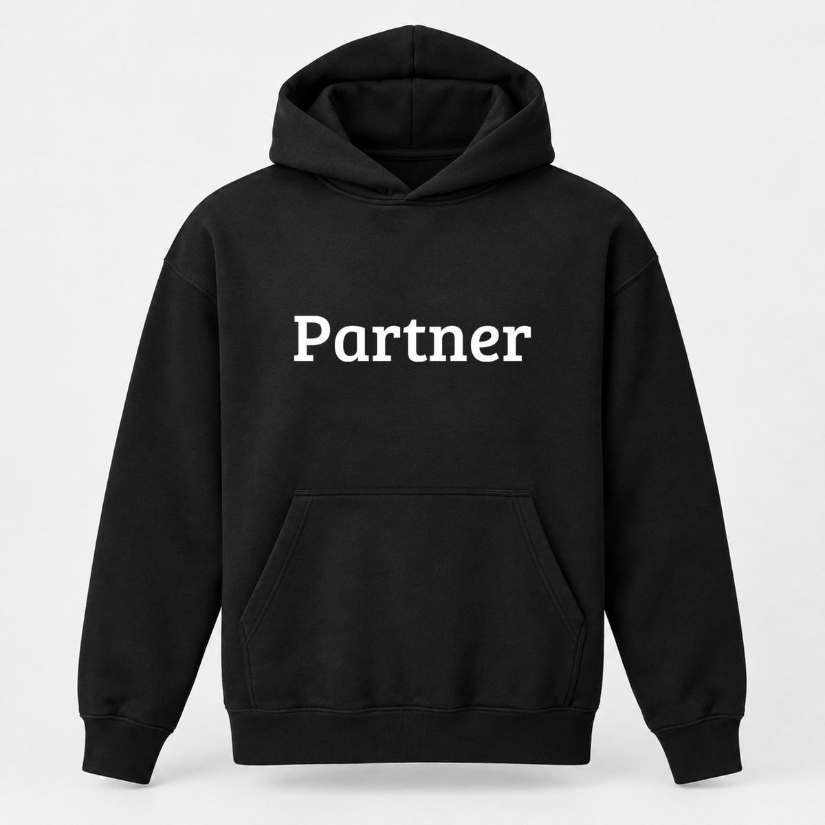 Partner Hoodie in black