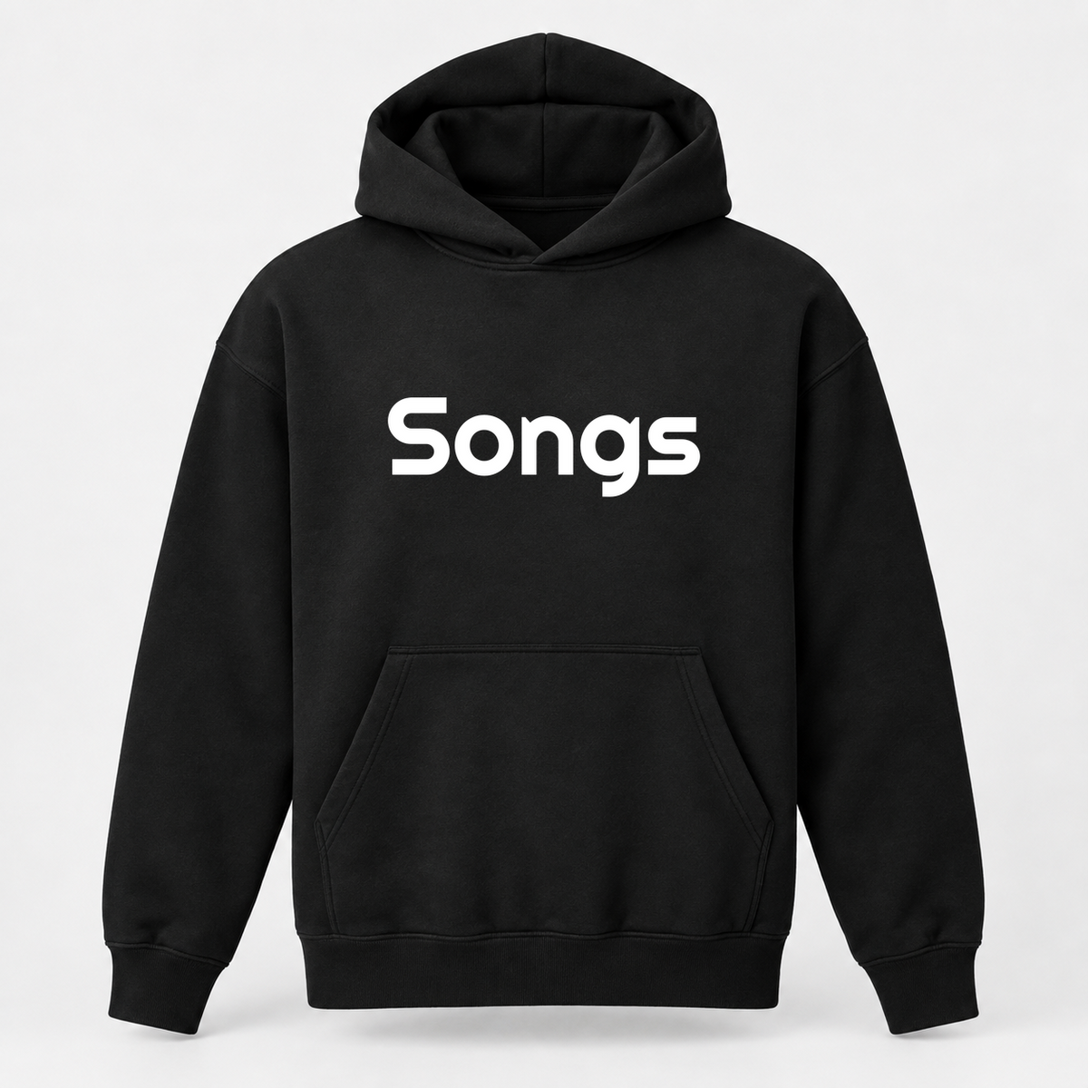 Songs Hoodie in black