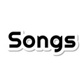 Songs die-cut sticker