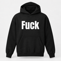 Fuck Hoodie in black