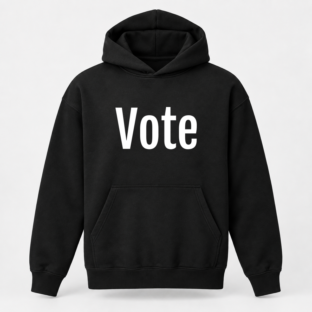 Vote Hoodie in black