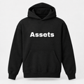 Assets Hoodie in black
