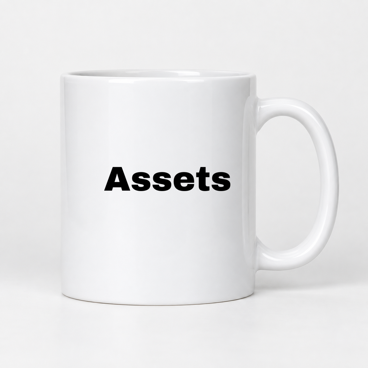 Assets Mug in white