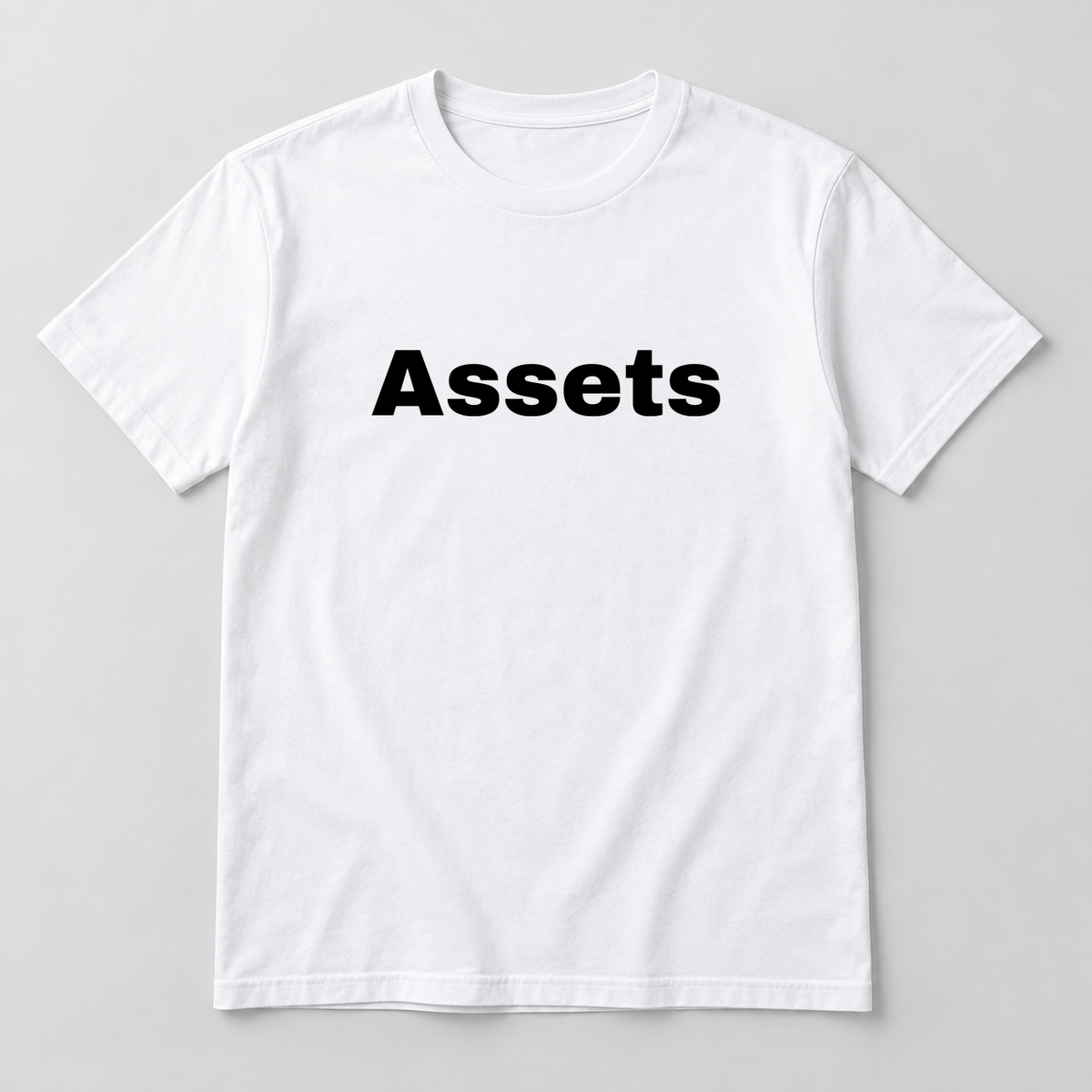 Assets T-Shirt in white