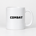 Combat Mug in white