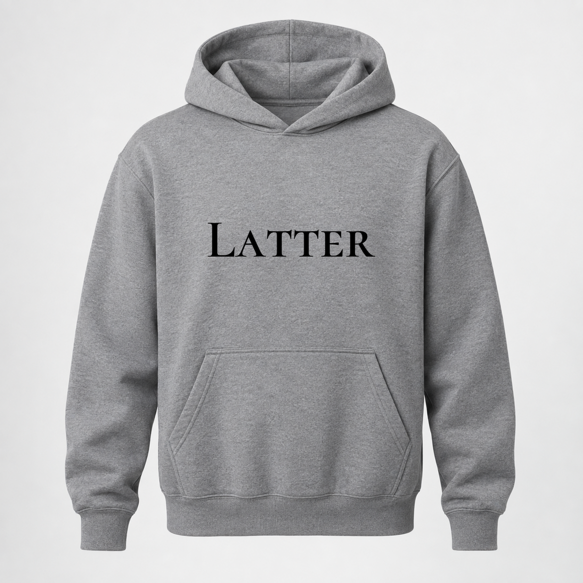 Latter Hoodie in gray