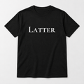Latter T-Shirt in black