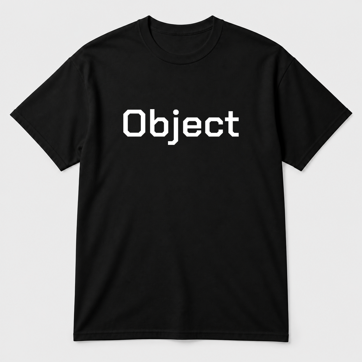 Object T-Shirt in black