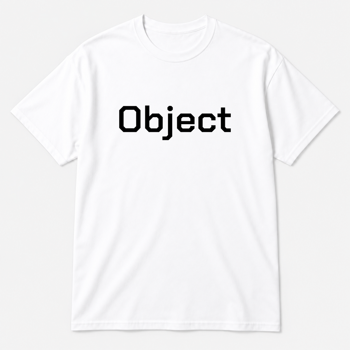 Object T-Shirt in white
