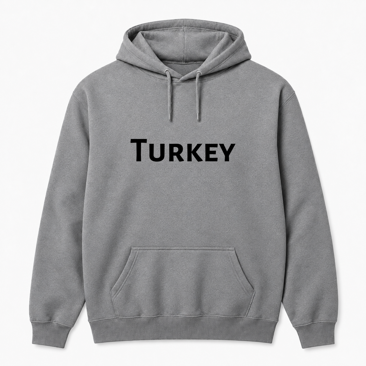 Turkey Hoodie in gray