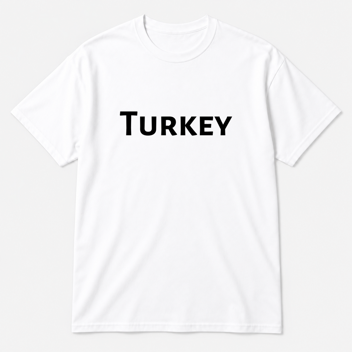 Turkey T-Shirt in white