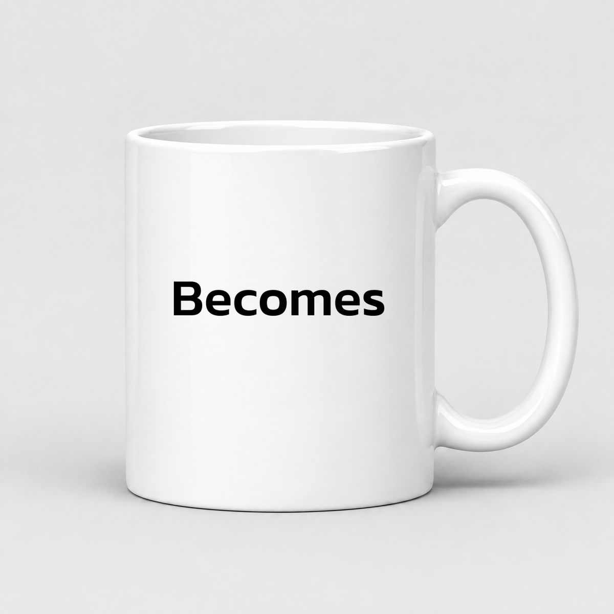 Becomes Mug in white