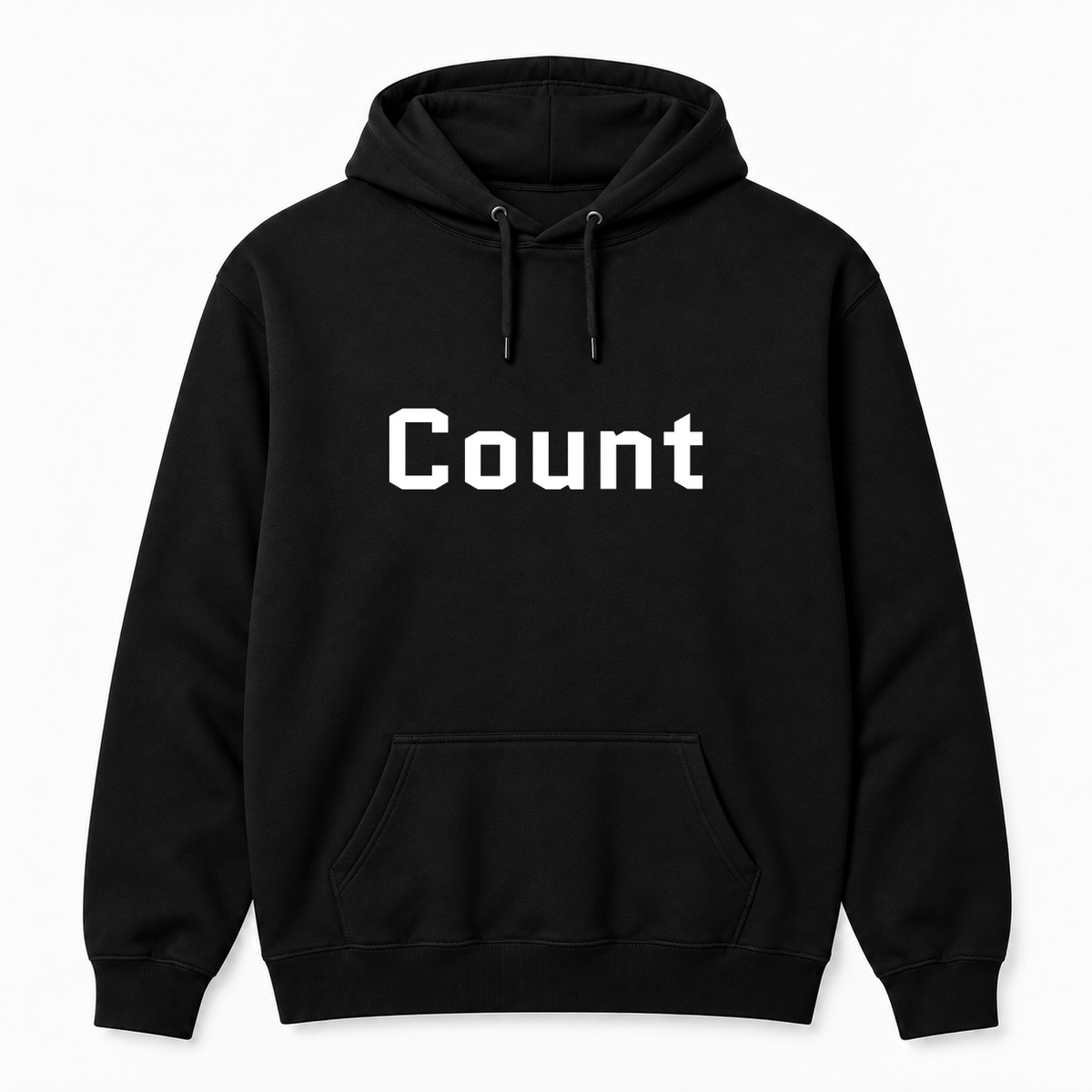 Count Hoodie in black