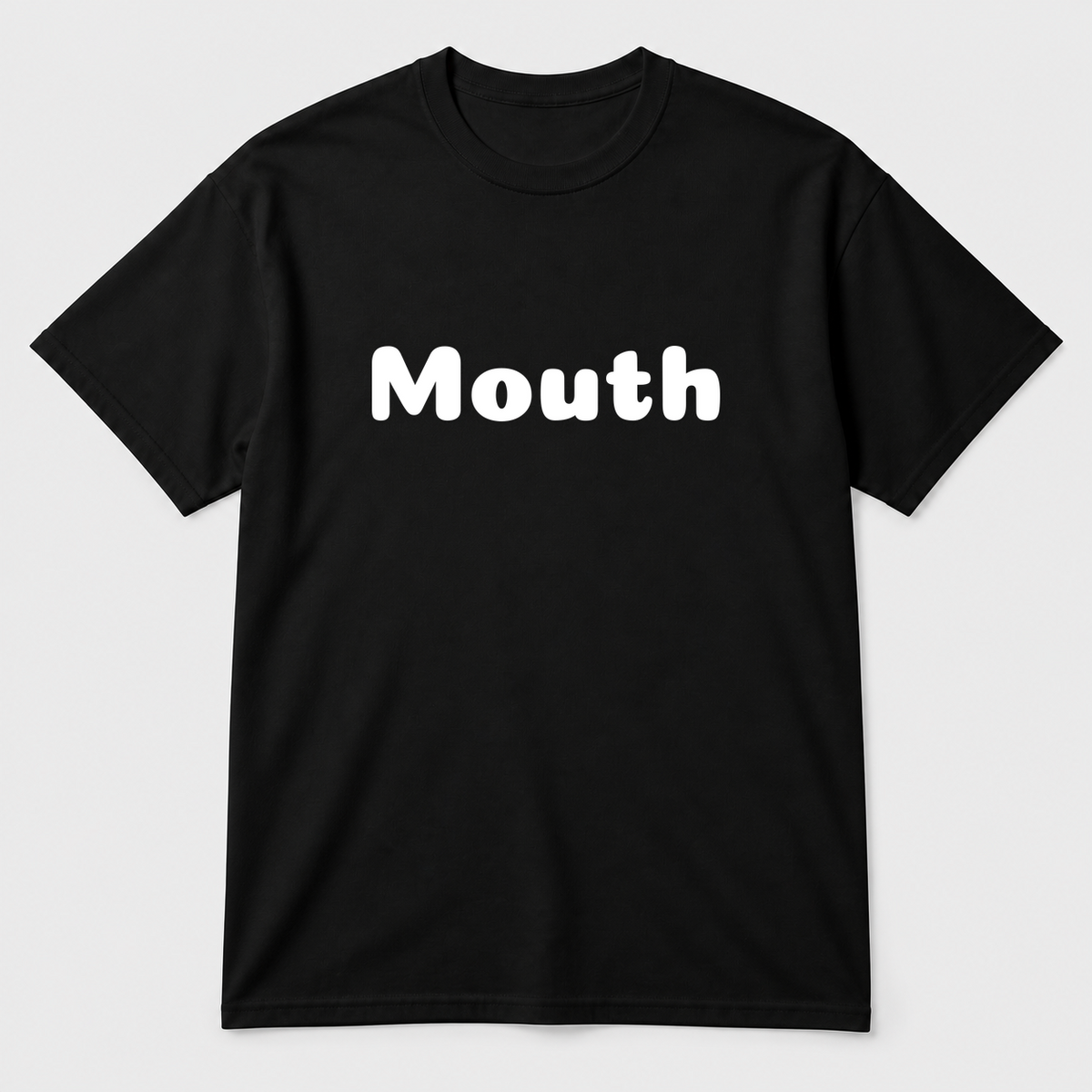 Mouth T-Shirt in black