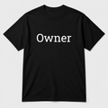 Owner T-Shirt in black