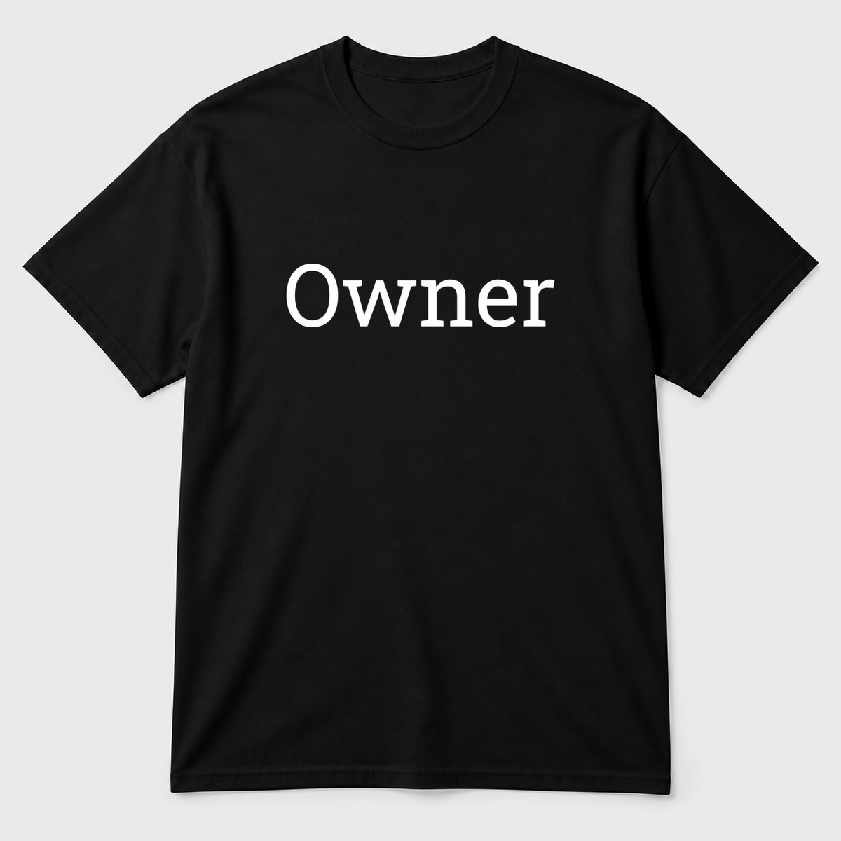 Owner T-Shirt in black